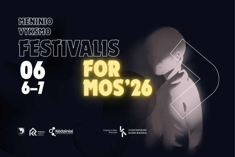 Meninio vyksmo festivalis FORMOS’26