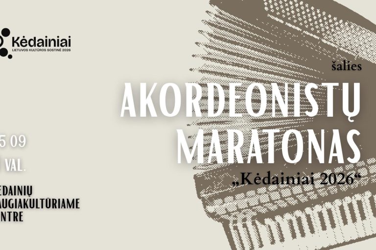 Akordeonistų maratonas „KĖDAINIAI 2026“
